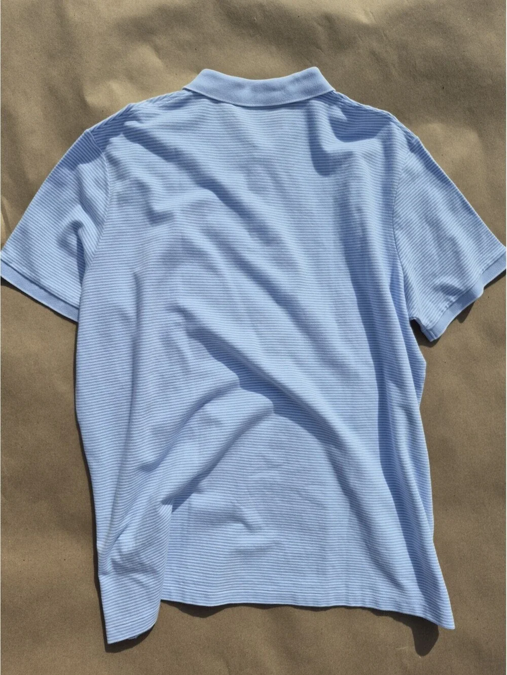 Ralph Lauren Mens Classic Soft Cotton Golf Polo Shirt 2XL XXLBlue White $125 MSR
